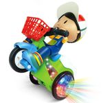 Triciclo De Juguete Con Niño Acrobacias Musical - Lider Bike