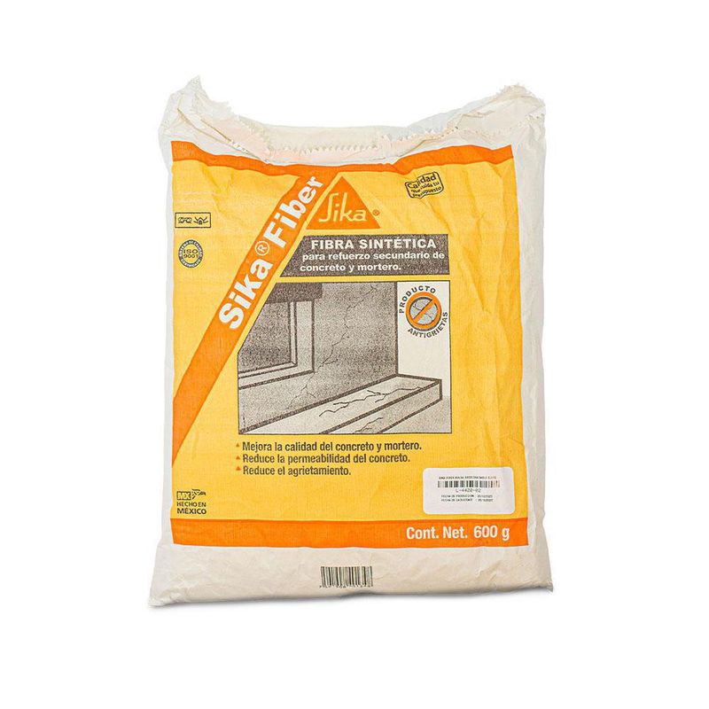 Sika Fiber Fibra Sintética Para Refuerzo De Concreto 600 G - Sika