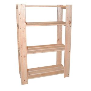 Estantería de Madera Natural