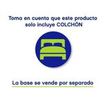 Colchón De Esponja Impermeable 90x200x13 Cm - Belezza Kidzz