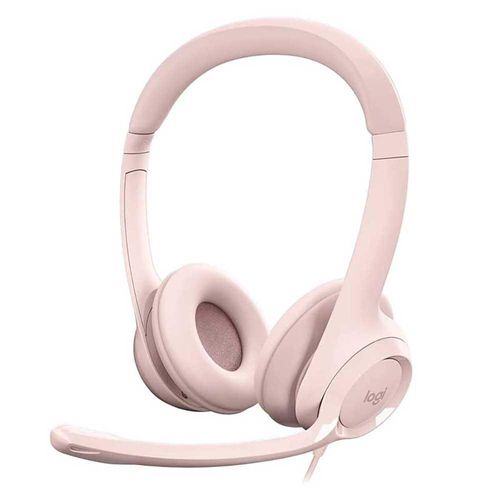 Auricular Usb Rosado para Computadora