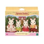 Set De Familia Conejo Chocolate 4 Pzas - Sylvanian Families