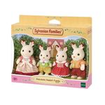 Set De Familia Conejo Chocolate 4 Pzas - Sylvanian Families