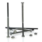 Set De 6 Tornillos Hexagonal 1/4 X 5