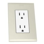 Tomacorriente Doble Blanco - Legrand