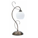 Lámpara De Mesa 1Bombillox60Wmax - Zlumini