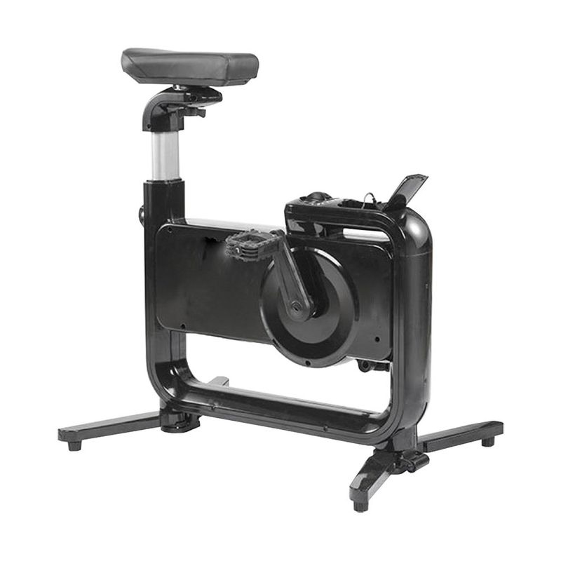 Bicicleta Estática de Escritorio con Monitor Digital para Cardio en Casa u Oficina