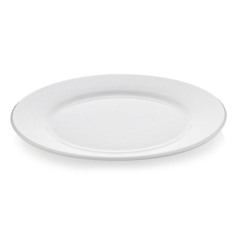 Plato Plano 27 Cm Blanco Actualite