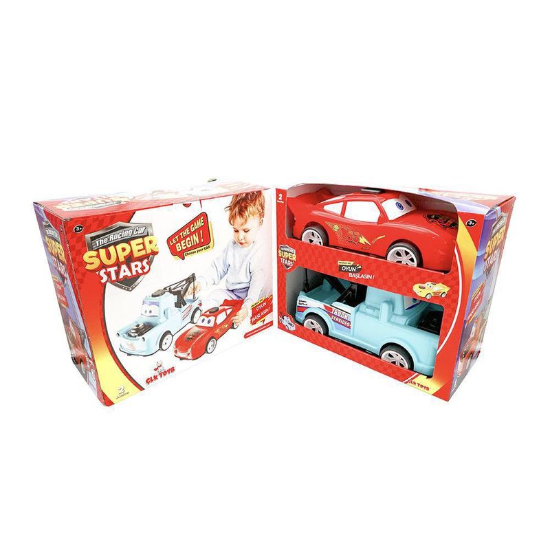Vehículo Súper Estrella Estilo Cars Diseños Surtidos - Clk Toys