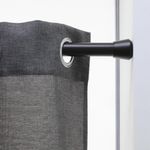 Galería De Tensión Fuji Negra Extensible De 140 - 240 Cm - Inspire