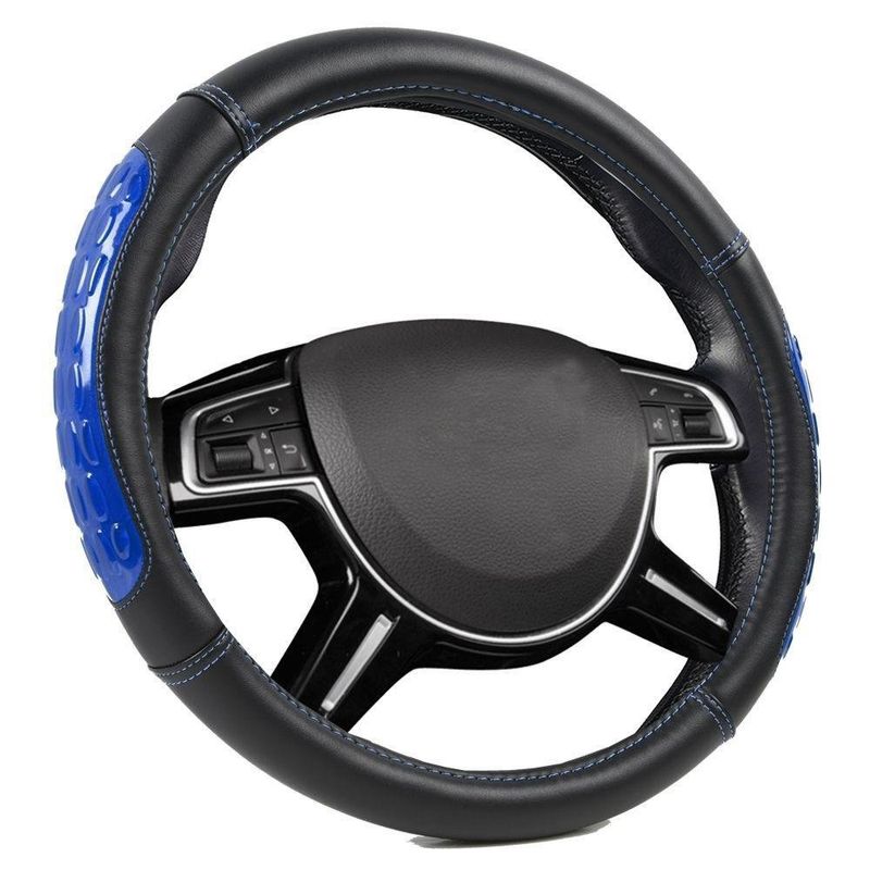 Cubre Volante Con Gel Color Azul - Fmq