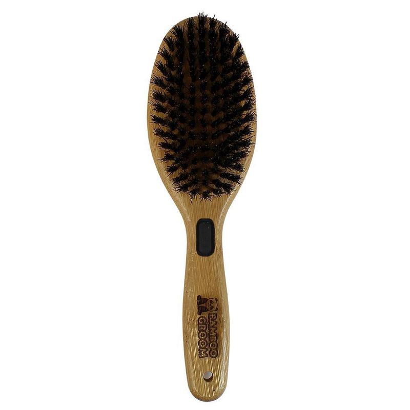 Cepillo Combinado Con Cerdas Y Pines Para Mascotas - Bamboo Groom