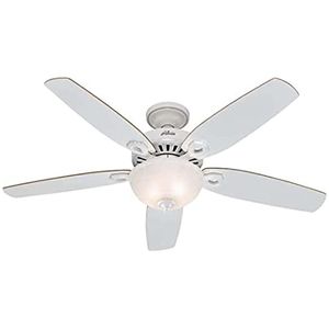 Ventilador de Techo Swanson Blanco de 5 Aspas Blanco