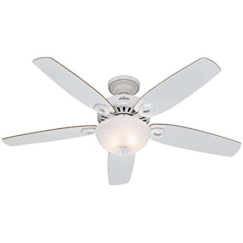 Ventilador De Techo Swanson Blanco De 5 Aspas Blanco - Hunter