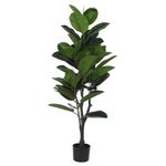 Planta Alta De Hojas Verdes Con Pote 130x70x130 Cm - Concepts