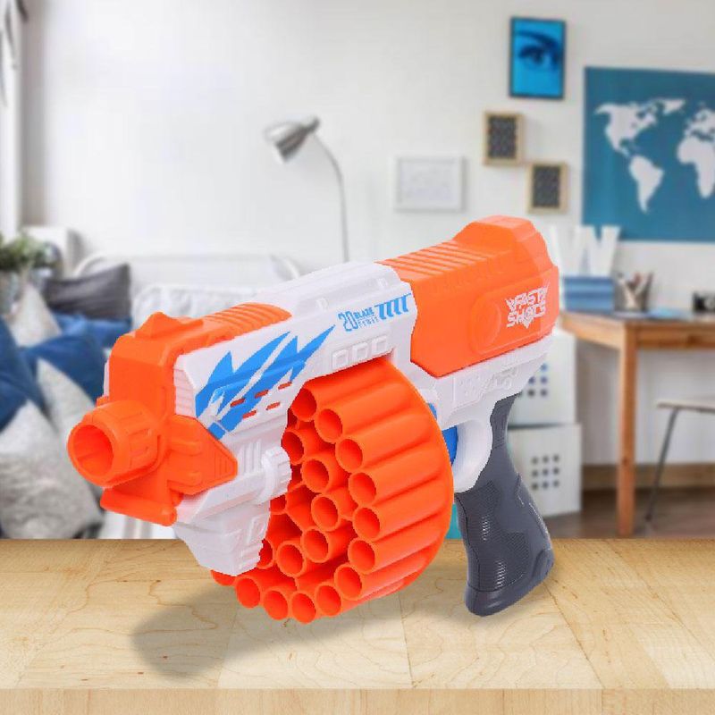 Set Lanzador y 40 Dardos Foam