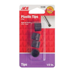 Tacos de Plástico 1/2 Plg de 4 Unidades