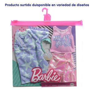 Conjunto Fashionista 2 Pzas Diseños Surtidos - Barbie