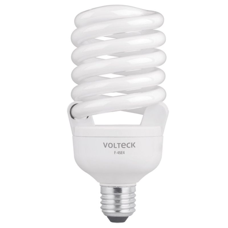 Bombilla Cfl De Alta Potencia Luz De Día 45 W - Volteck