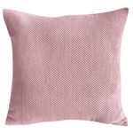 Cojín Relleno Decorativo Rosa Palo Texturizado 40 x 40 Cm