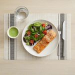 Individual Beige L-Nea Gris 45X30 Cm - Viva