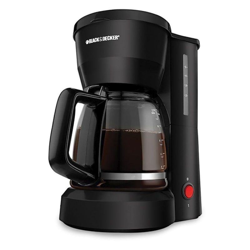Cafetera D/5 Tazas Filtro Permanente Neg