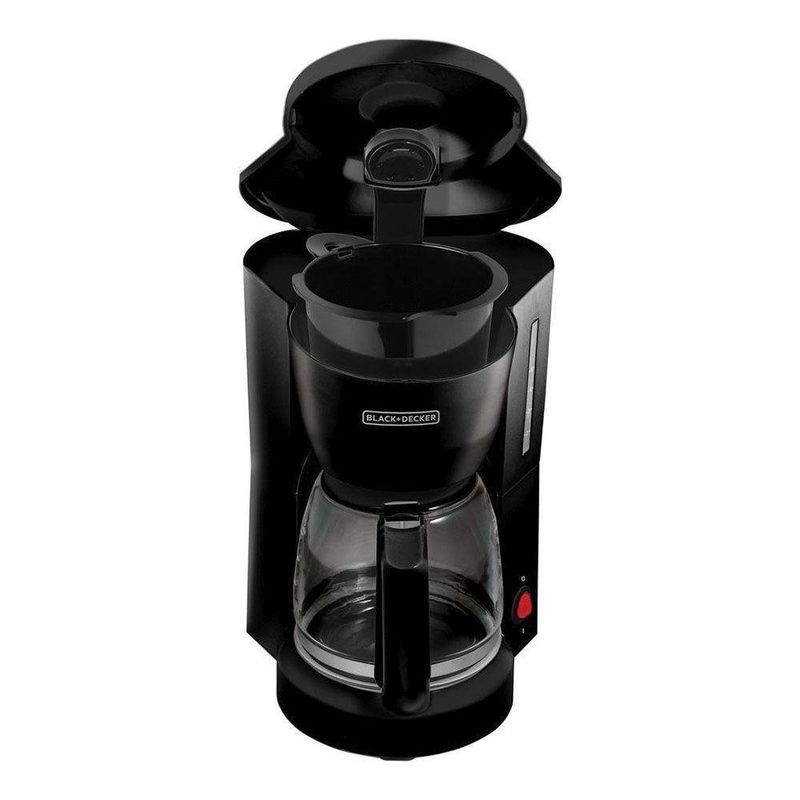 Cafetera D/5 Tazas Filtro Permanente Neg