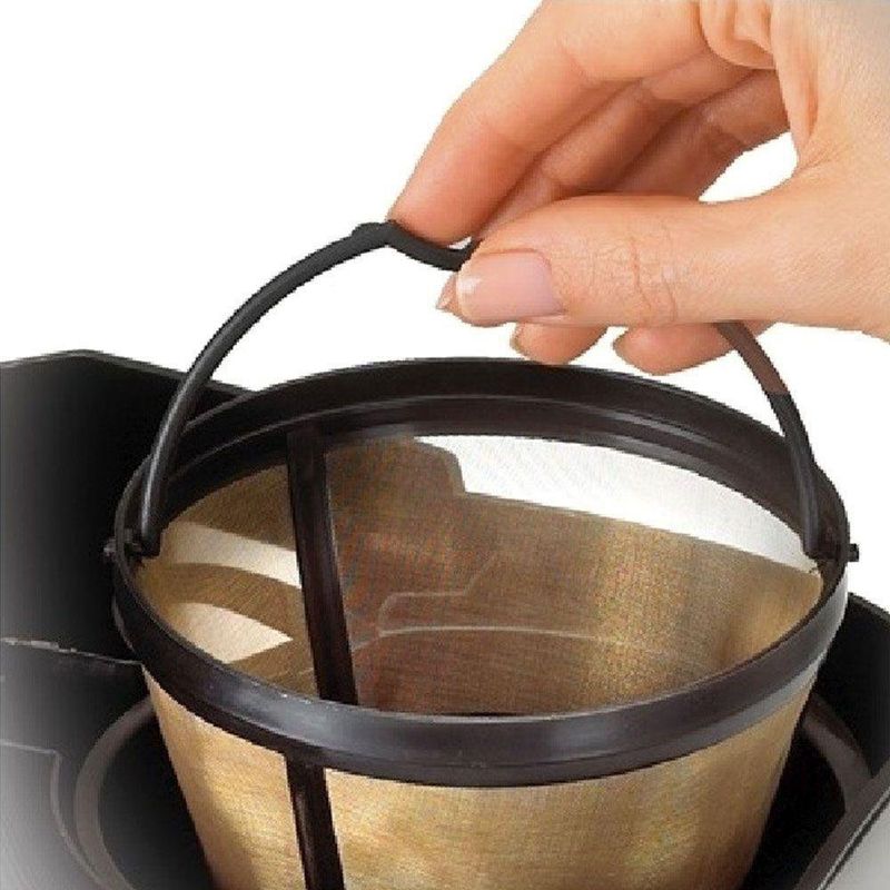 Cafetera D/5 Tazas Filtro Permanente Neg