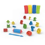 Set De Números Para Plasticina - Bildo