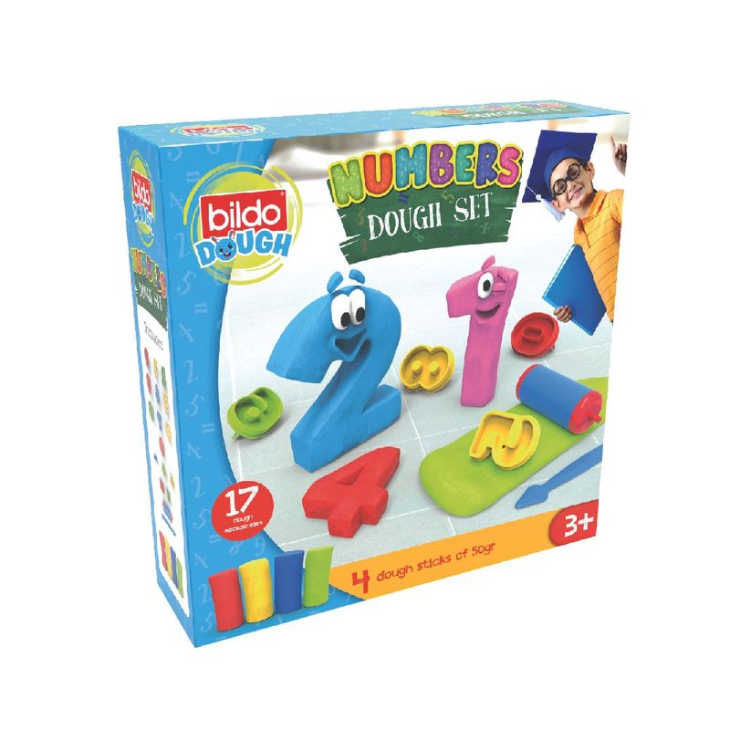 Set De Números Para Plasticina - Bildo