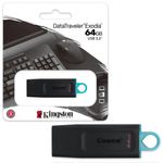 Memoria Usb 3.2 Exodia de 64 Gb - Kingston