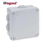 Caja Eléctrica Cuadrada De Plástico - Legrand
