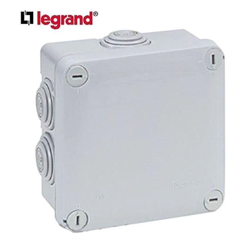 Caja Eléctrica Cuadrada De Plástico - Legrand