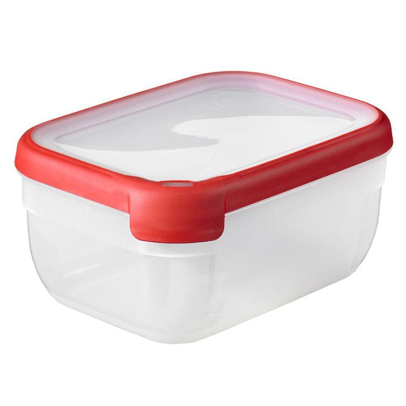 Set De Contenedores Con Tapaderas Rojas 7 Piezas - Keter