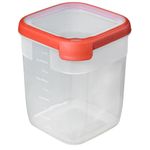 Set De Contenedores Con Tapaderas Rojas 7 Piezas - Keter