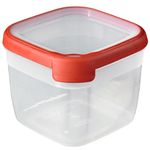 Set De Contenedores Con Tapaderas Rojas 7 Piezas - Keter