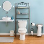 Estantería Metálica Alta de 3 Niveles para Baño