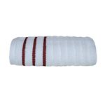 Toalla De Manos 40X76 Cm Blanco Y Rojo - Viva