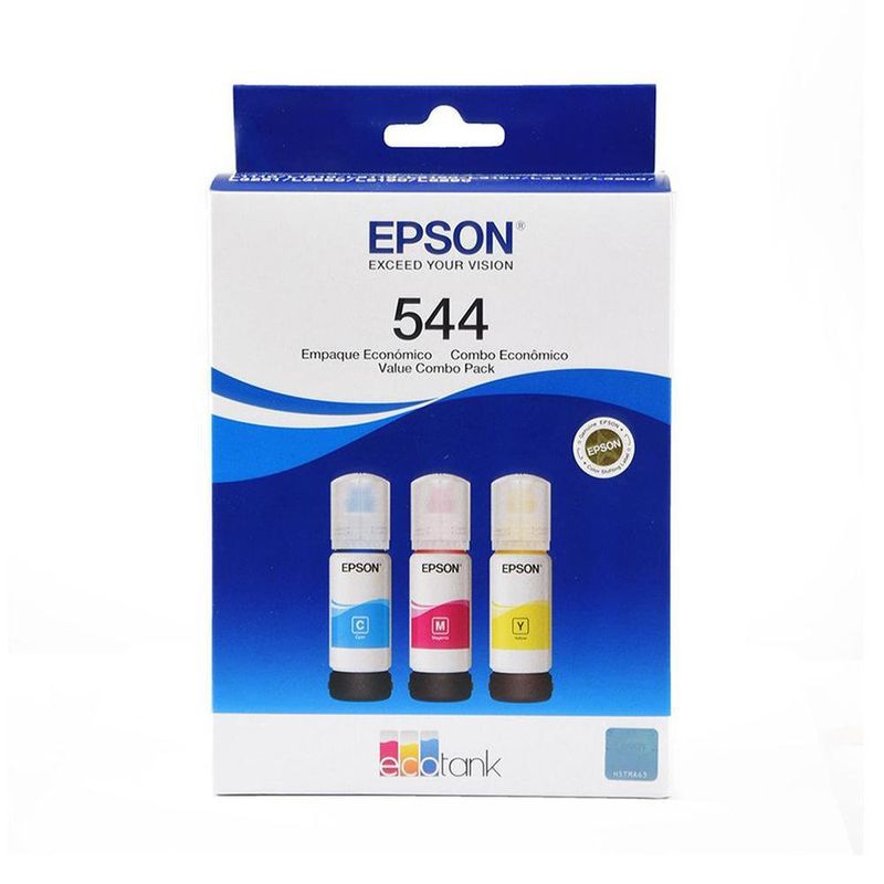 Set De Tintas 3 Piezas 544 - Epson