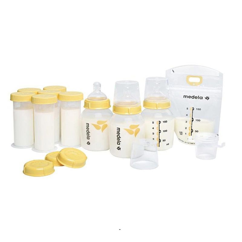 Set De Almacenamiento Y Alimentación Para Leche Materna - Medela