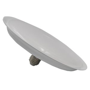 Bombilla LED Base E27 de 20W Circular Plana Luz Fría