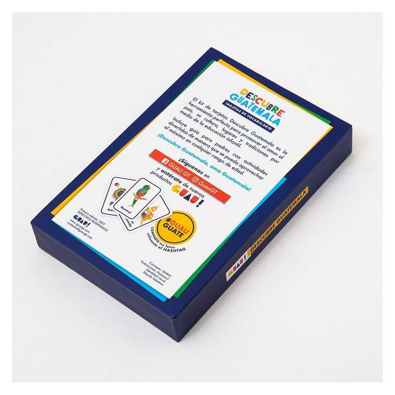 Kit 18 Tarjetas Vocabulario - Guau