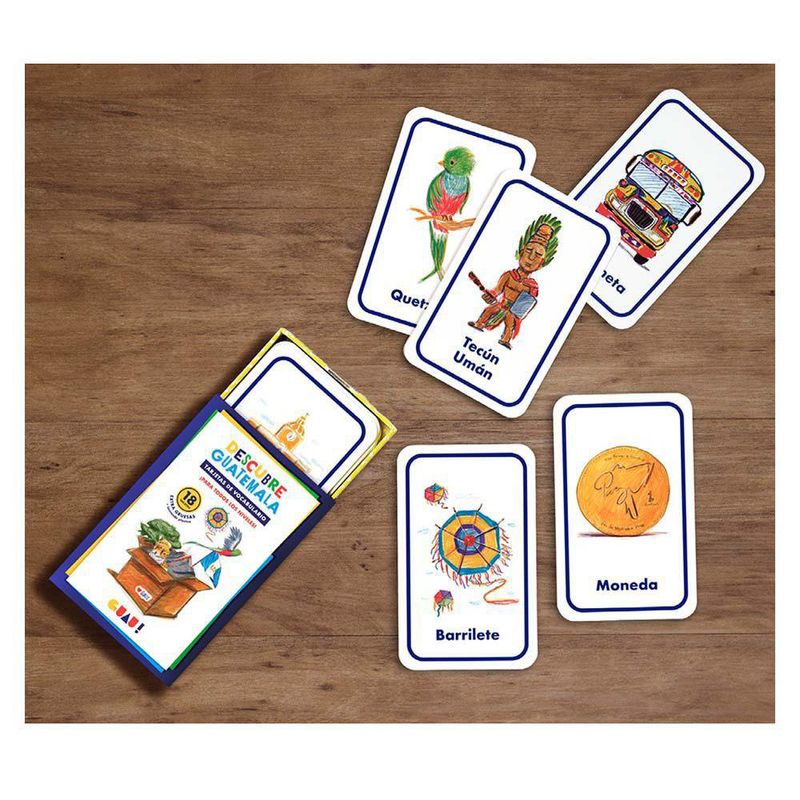 Kit 18 Tarjetas Vocabulario - Guau