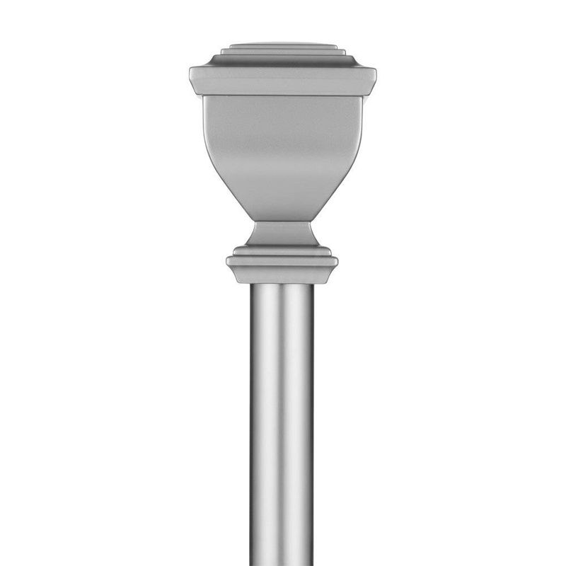 Galería de Metal Flander Silver Extensible de 91 a 182 Cm