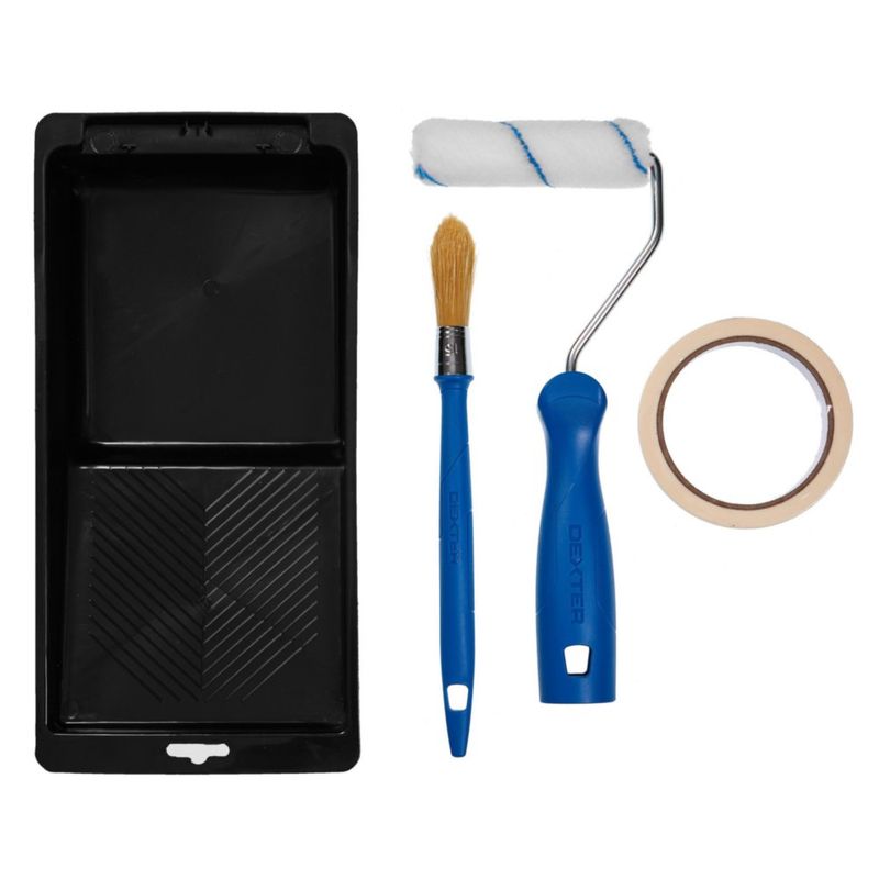 Kit Para Pintar Con Rodillo 4 Pzas - Dexter