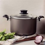 Olla Alta Paris con Tapa 20 Cm