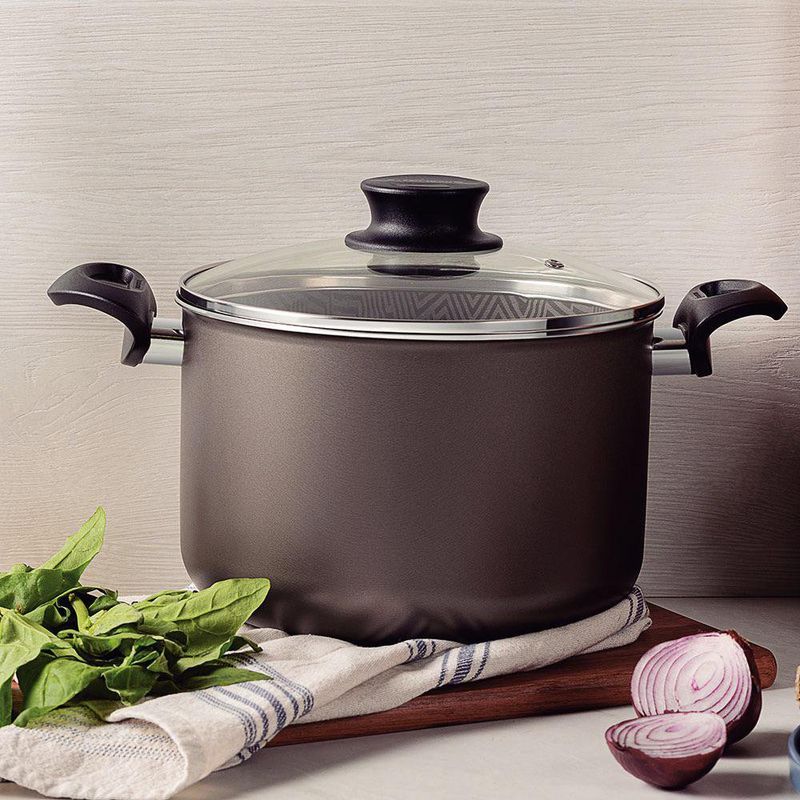 Olla Alta Paris con Tapa 20 Cm