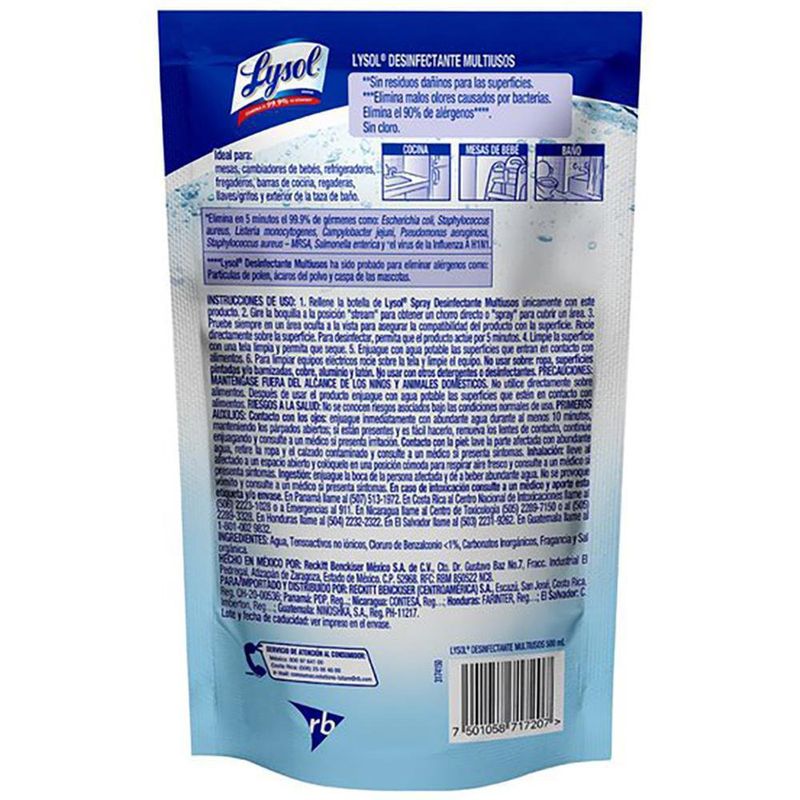 Desinfectante Multiusos Doypack 500 Ml - Lysol