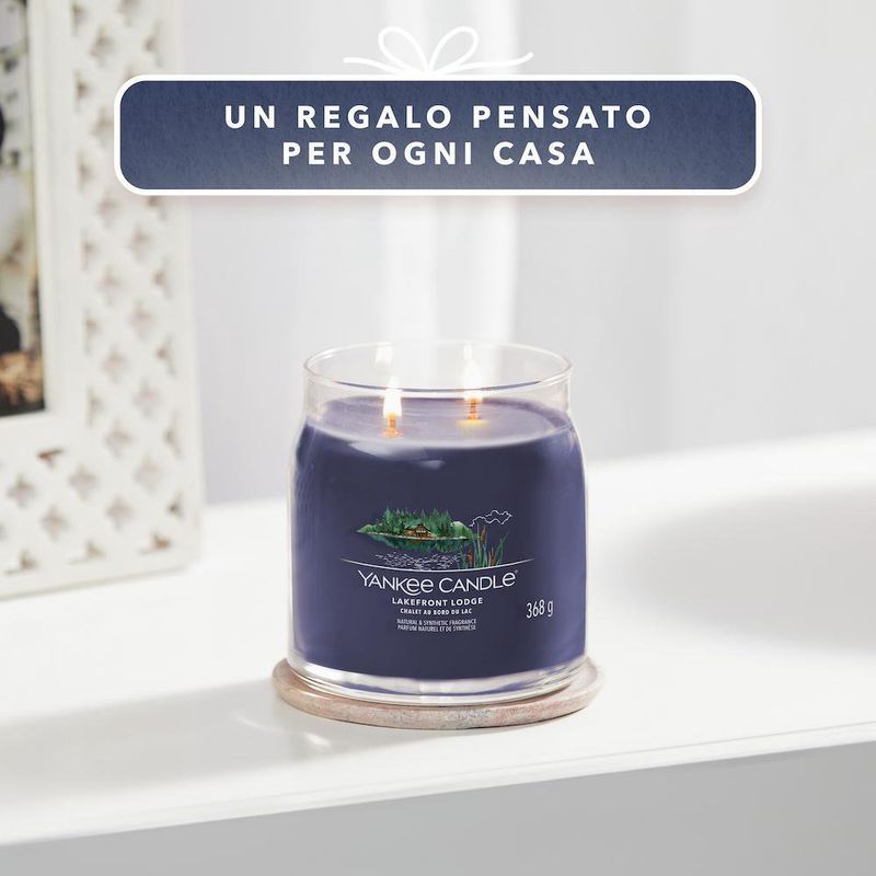 Vela En Frasco Mediano Lakefront Lodge 368 G - Yankee Candle