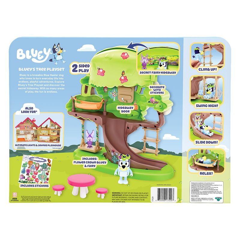 Set De Juego En Árbol Interactivo - Bluey